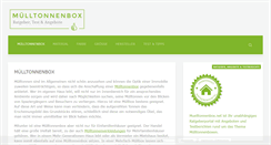 Desktop Screenshot of muelltonnenbox.net