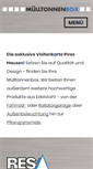 Mobile Screenshot of muelltonnenbox.com